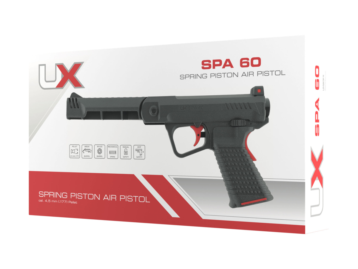 Vzduchová pištoľ UX SPA 60, kal. 4,5mm