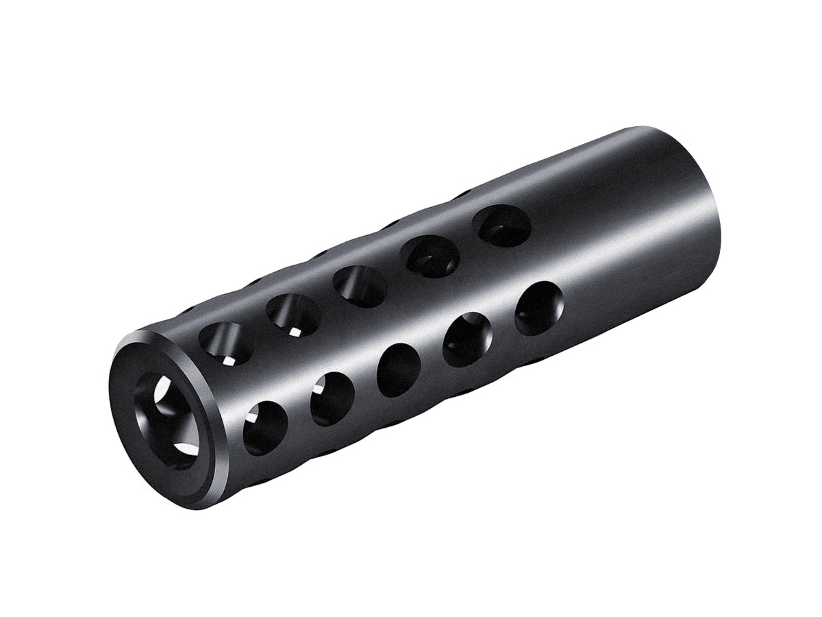 Úsťová brzda Sako/Tikka D20, 5/8-24, Slim čierna