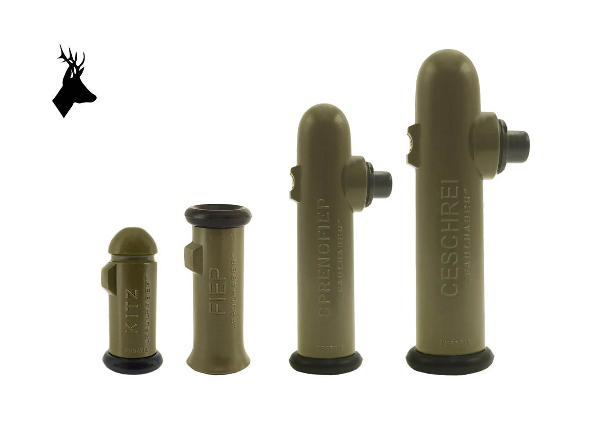 Vábničky Faulhaber - srnčie vábničky - veľká sada 4ks