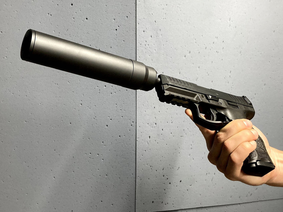Voere Pistol Impulse Suppressor A085, 1/2"-28, 9x19
