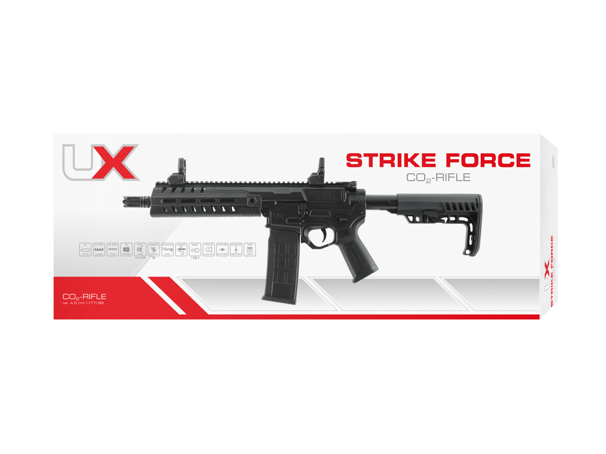 Puška CO2 UX Strike Force, kal. 4,5mm BB