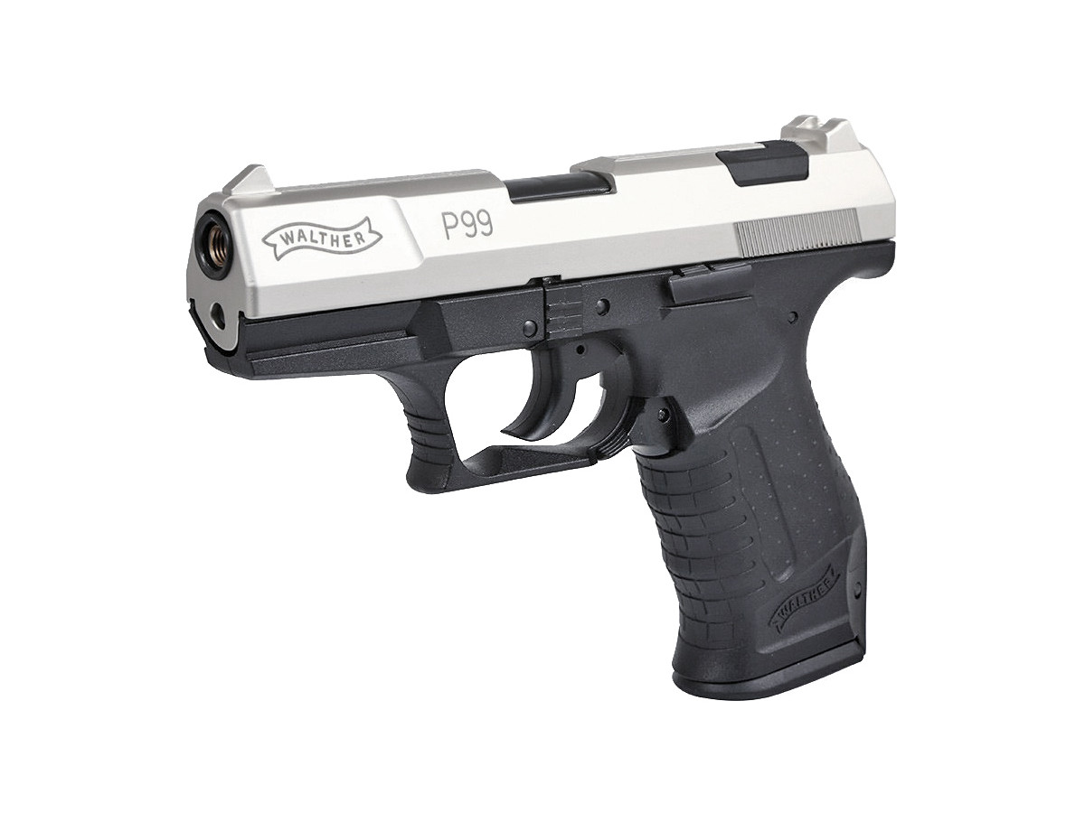 Pištoľ exp. Walther P99 bicolor, kal. 9mm P.A.K.