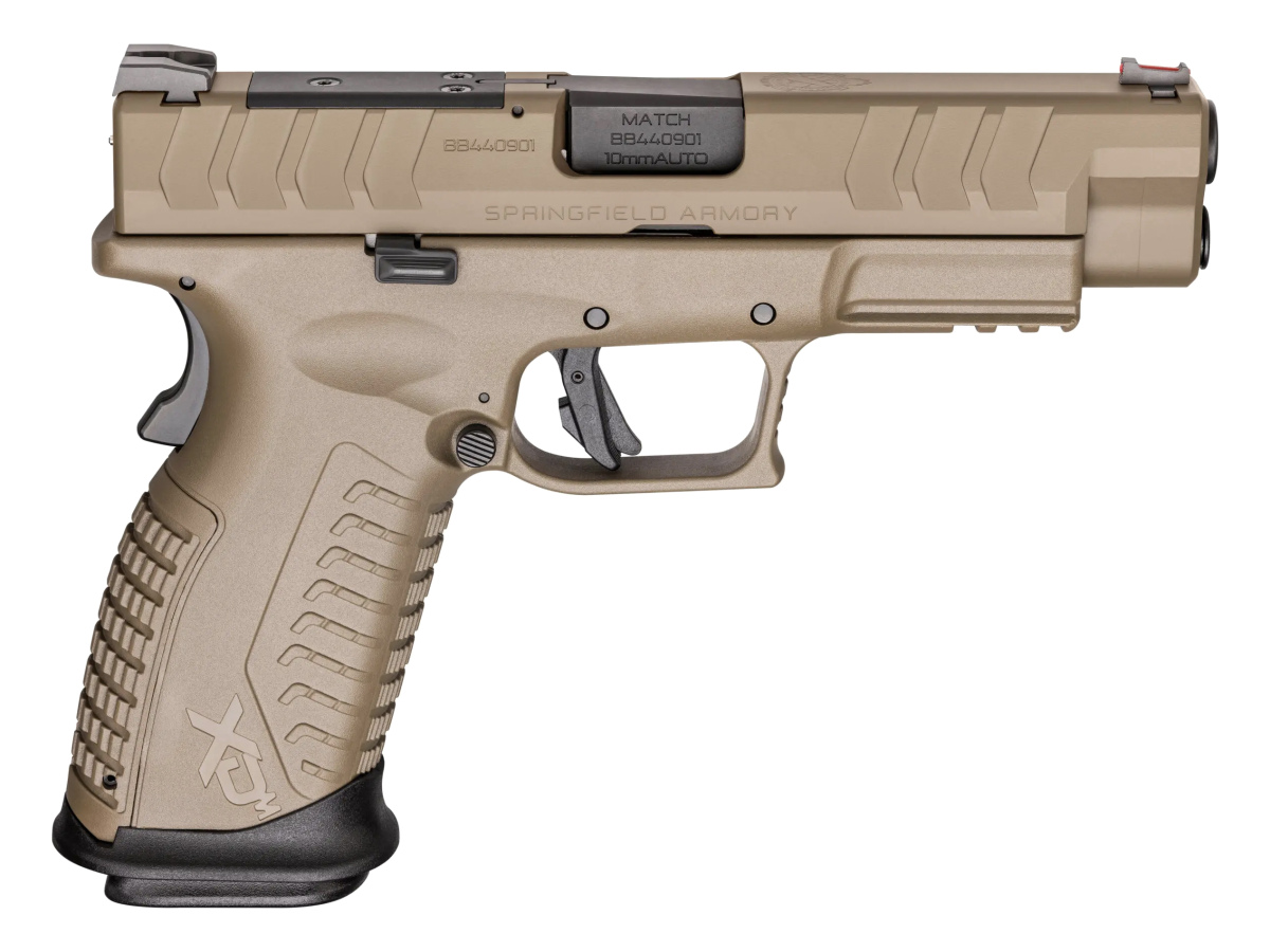 Pištoľ XD-M ELITE 4.5" OSP Desert AFDE, 10mm Auto