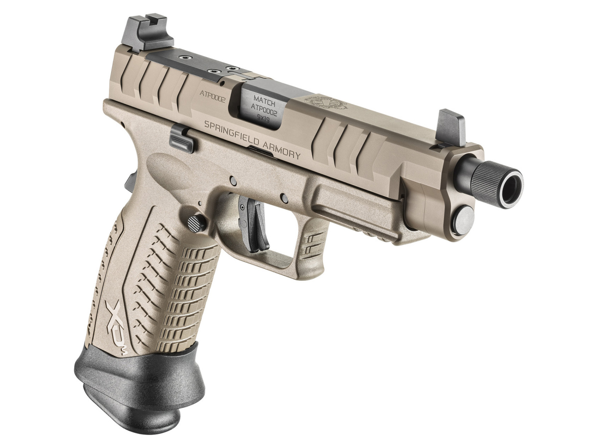 Pištoľ XD-M ELITE 4.5" OSP Threaded Desert AFDE, 9x19