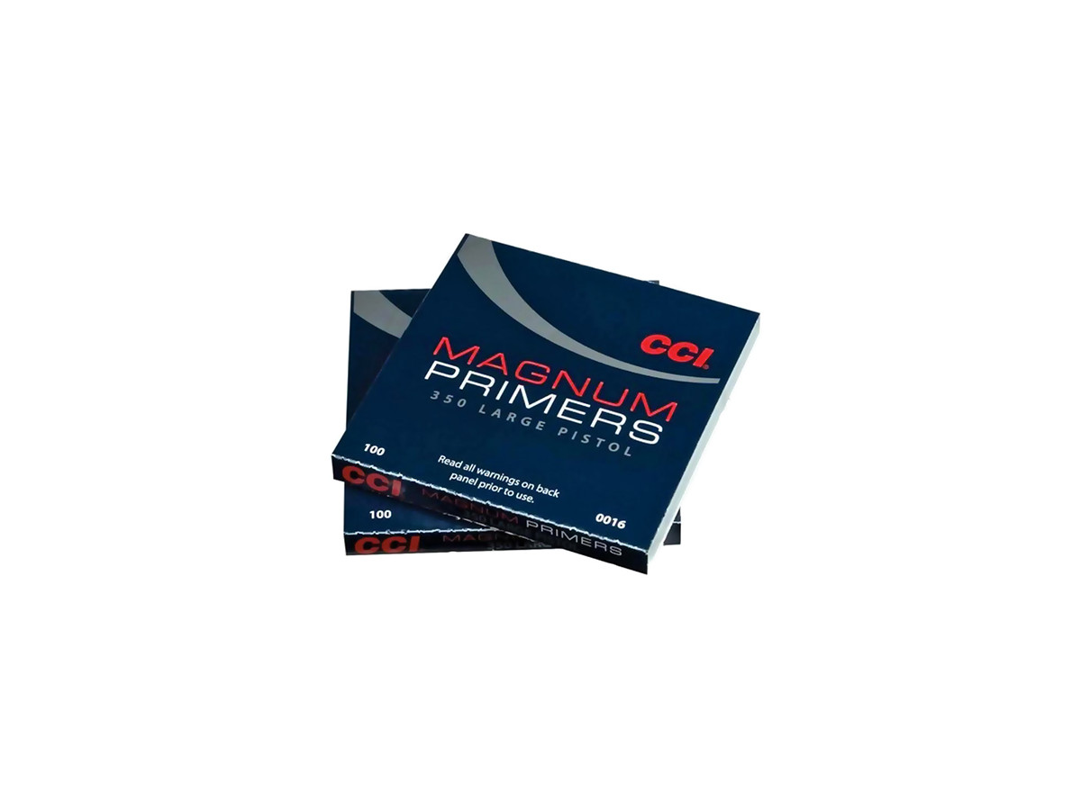Zápalky CCI Magnum 350 Large Pistol, 100 ks (16EU)