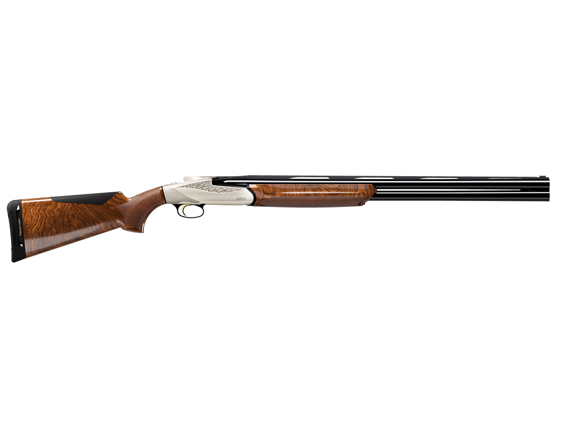 Benelli 828 S A.I. Silver, kal. 12/76, hl. 71cm