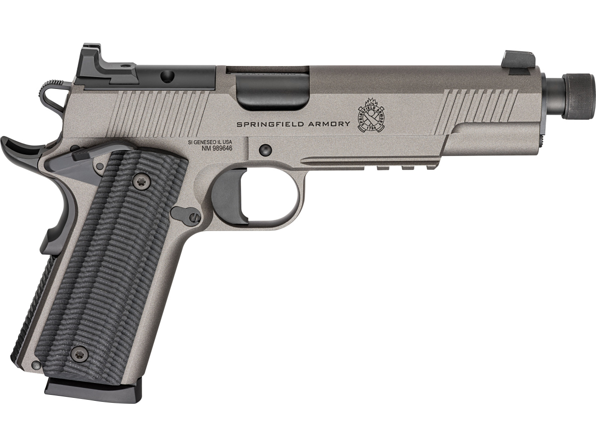 Pištoľ 1911 OPERATOR TB AOS 5", .45ACP, Grey