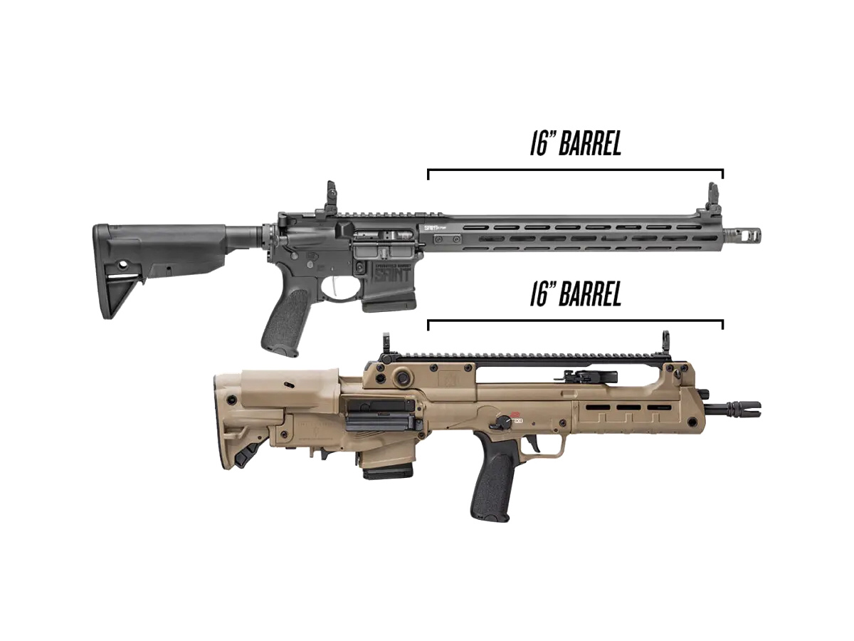 Guľovnica HELLION 16" FDE, kal. 5.56 NATO/.223Rem.