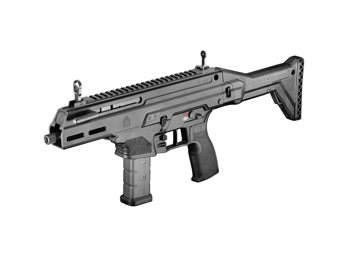 Pištoľ KUNA 5.5", 9x19 fixed stock Pištoľ KUNA 5.5", 9x19 fixed stock