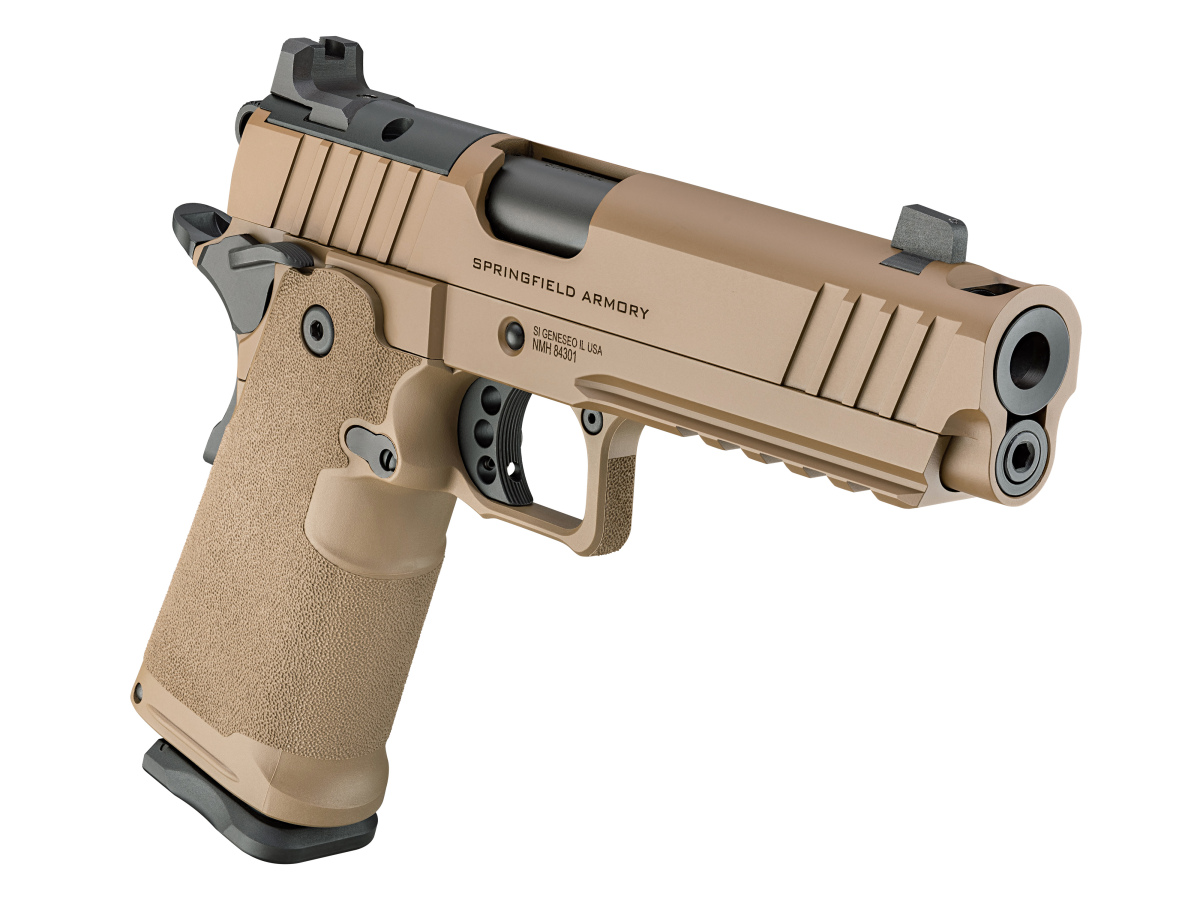 Pištoľ 1911 DS PRODIGY 5" AOS COMP 9x19, Coyote