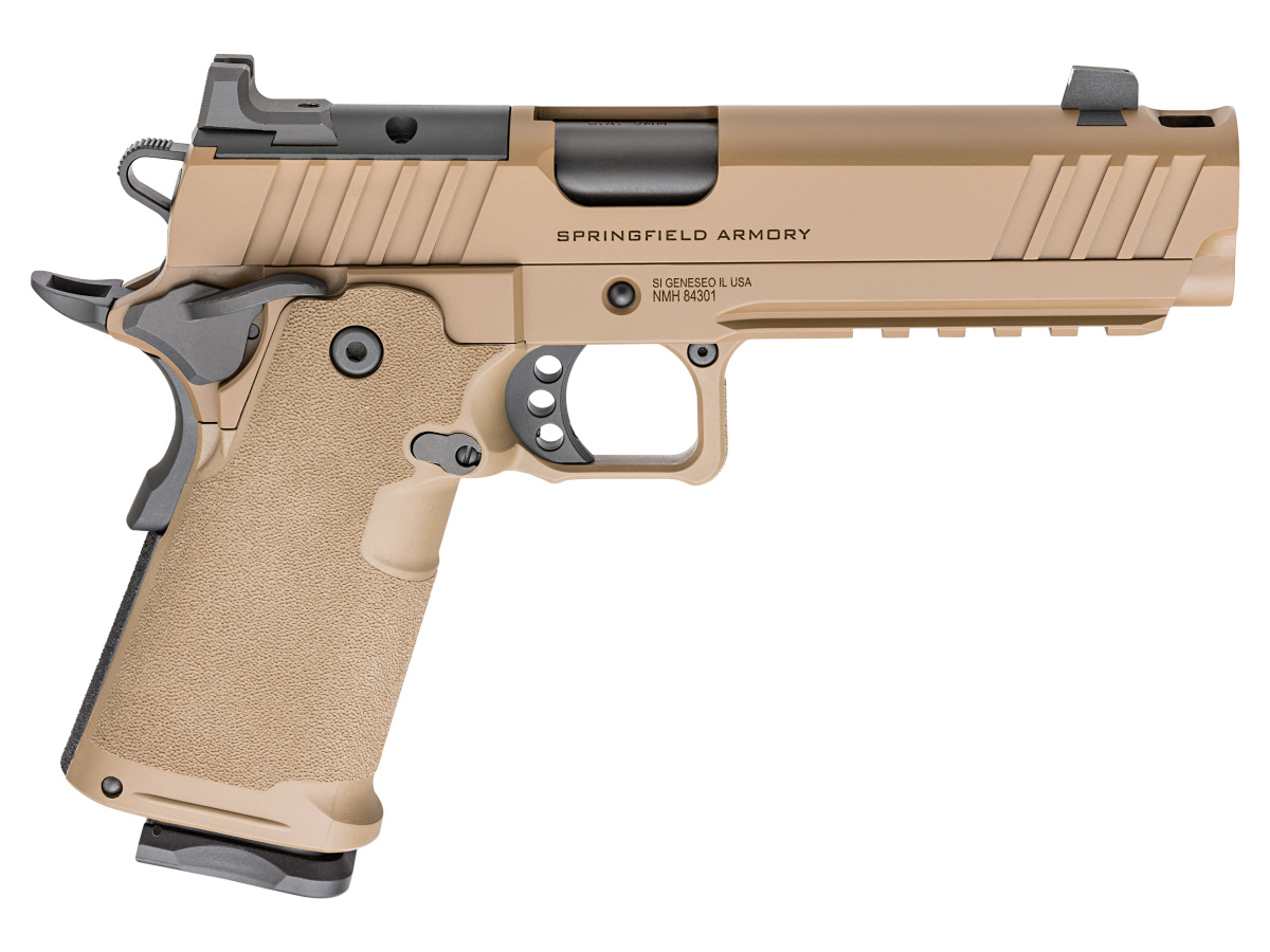 Pištoľ 1911 DS PRODIGY 5" AOS COMP 9x19, Coyote