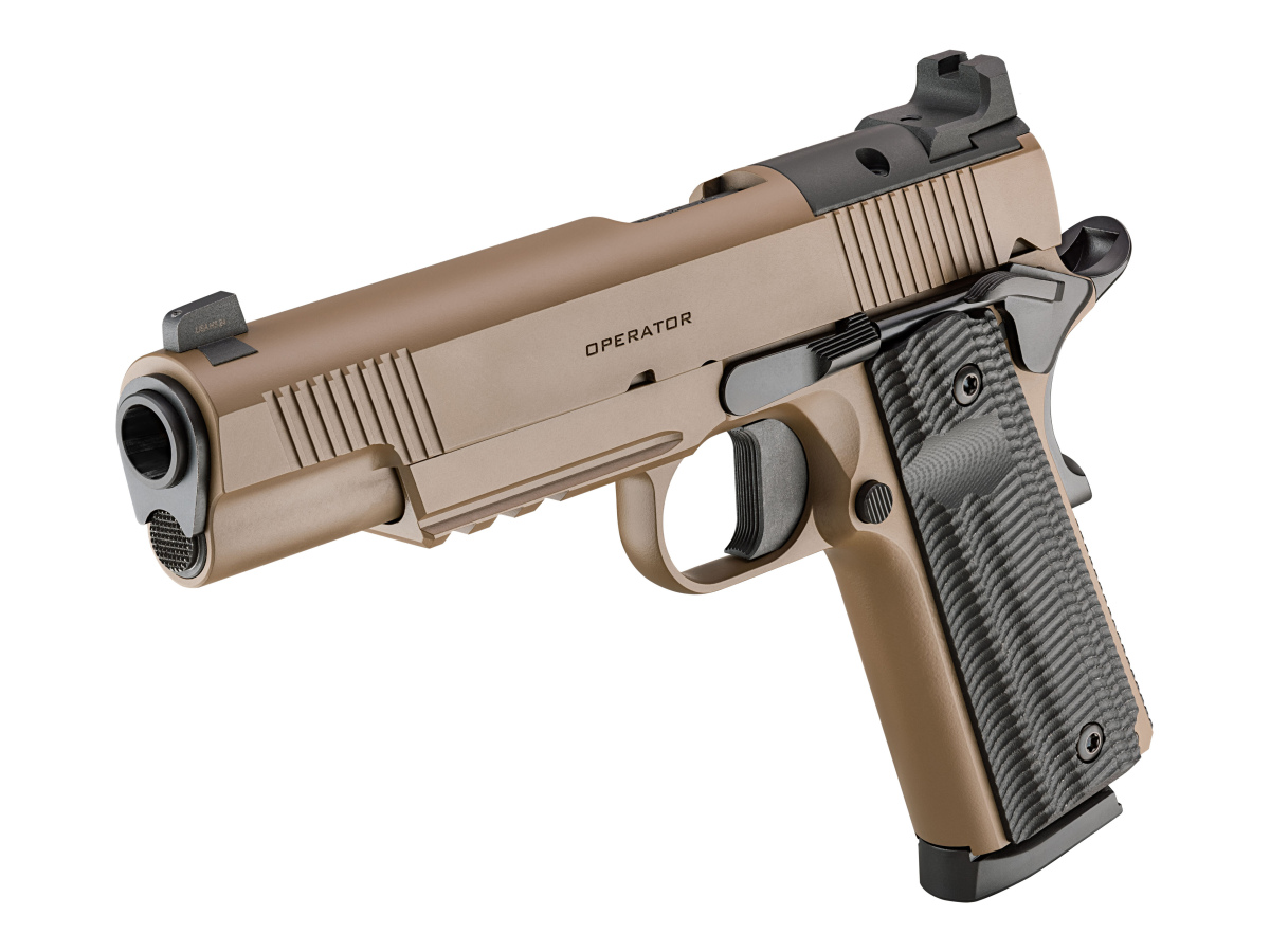 Pištoľ 1911 OPERATOR AOS 5" .45ACP, Coyote