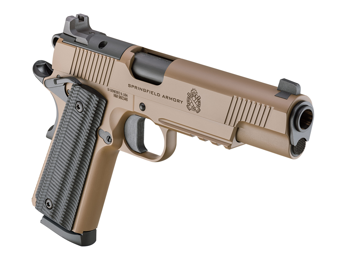 Pištoľ 1911 OPERATOR AOS 5" .45ACP, Coyote