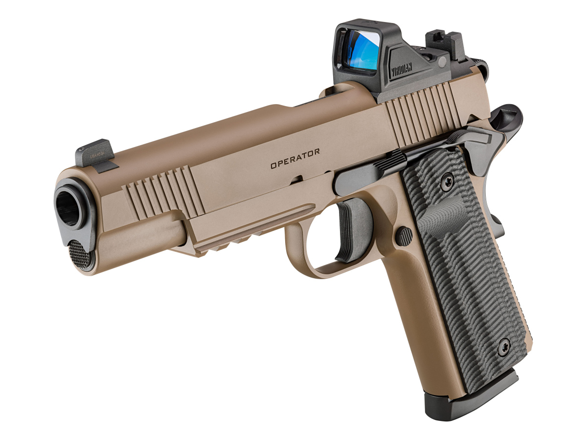 Pištoľ 1911 OPERATOR AOS 5" .45ACP, Coyote