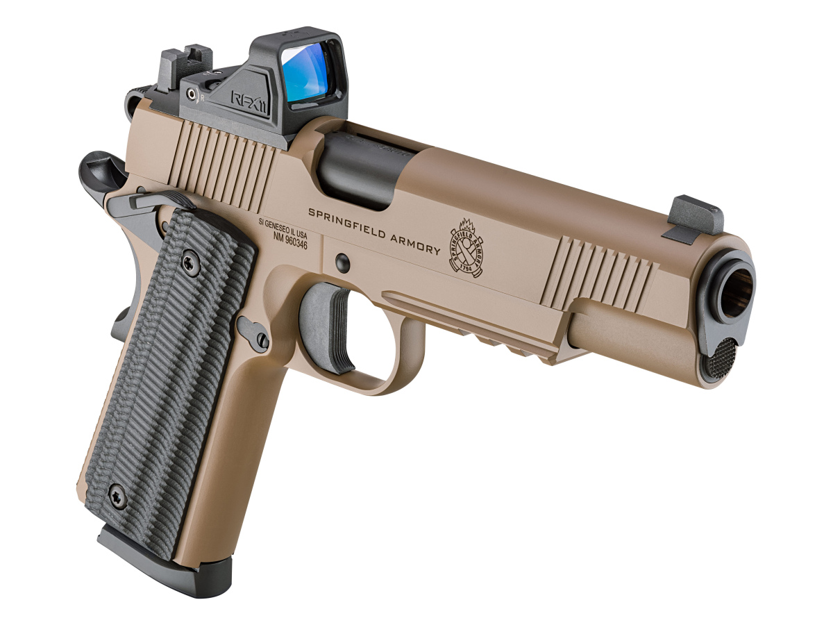 Pištoľ 1911 OPERATOR AOS 5" .45ACP, Coyote