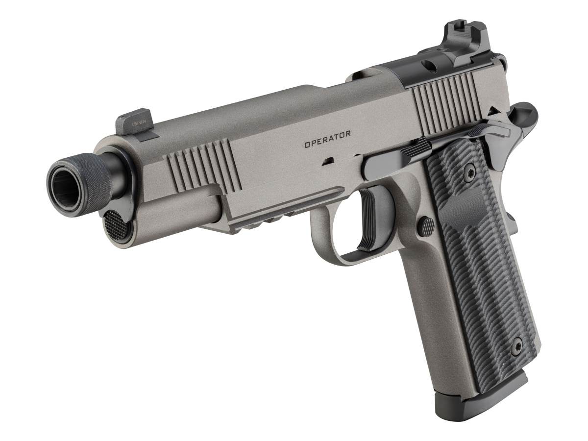 Pištoľ 1911 OPERATOR AOS 5" .45ACP TB, Grey