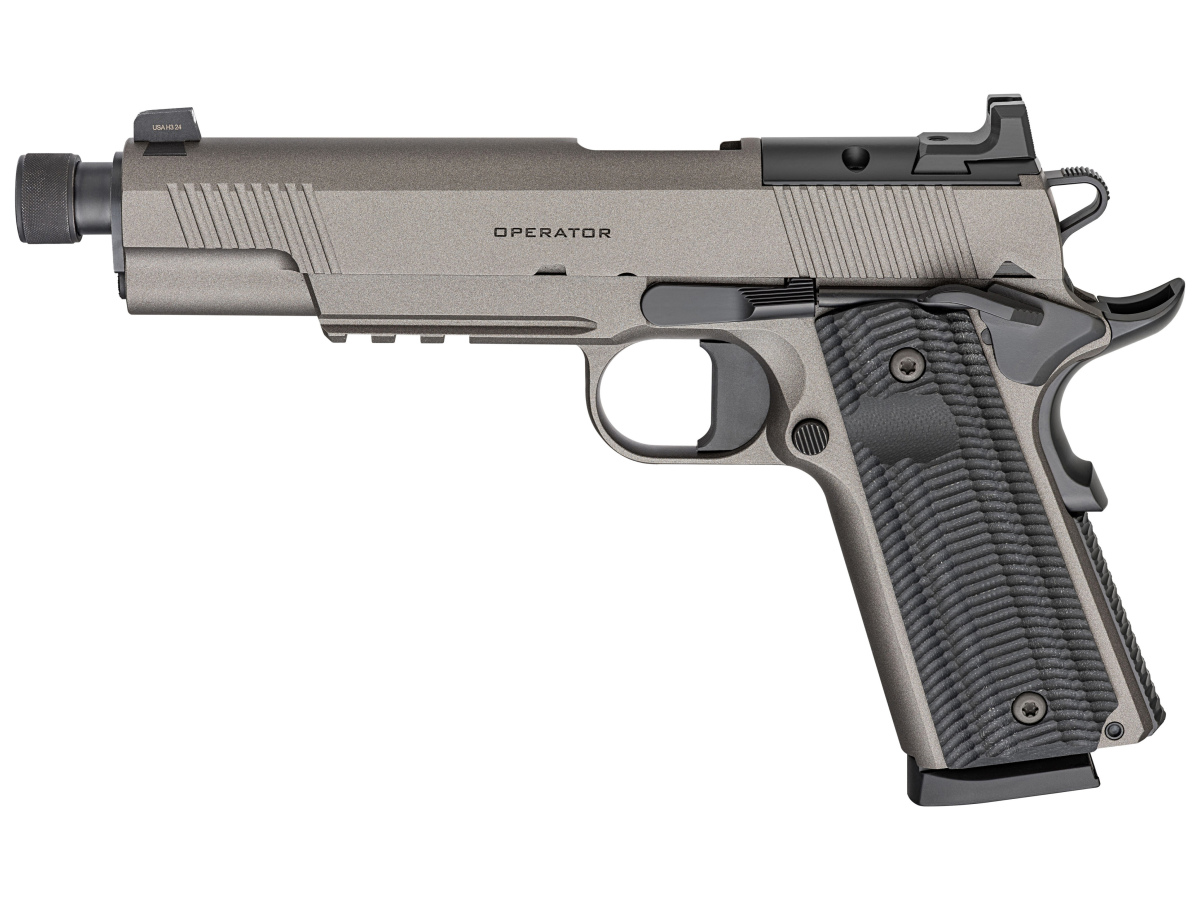 Pištoľ 1911 OPERATOR AOS 5" .45ACP TB, Grey