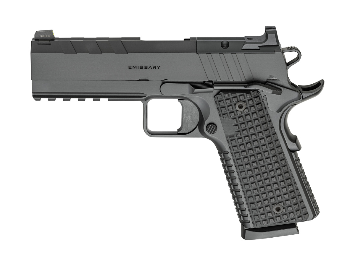 Springfield-Armory-1911-EMISSARY-AOS-4.25-45ACP-Black-c Pištoľ 1911 EMISSARY AOS 4.25" .45ACP, Black