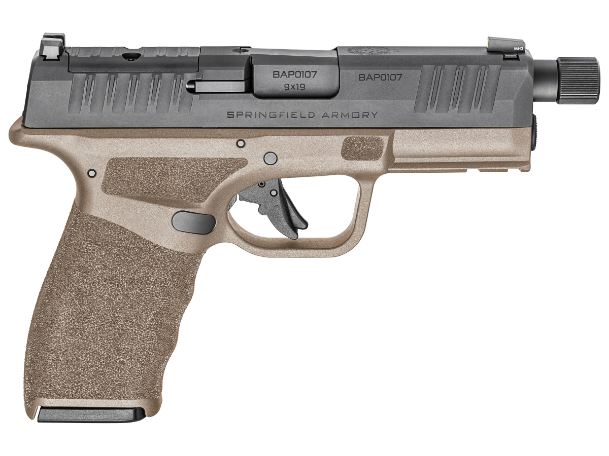 HELLCAT-PRO-OSP-Threaded-Desert-FDE-9x19-c Pištoľ HELLCAT PRO OSP Threaded Desert FDE, 9x19