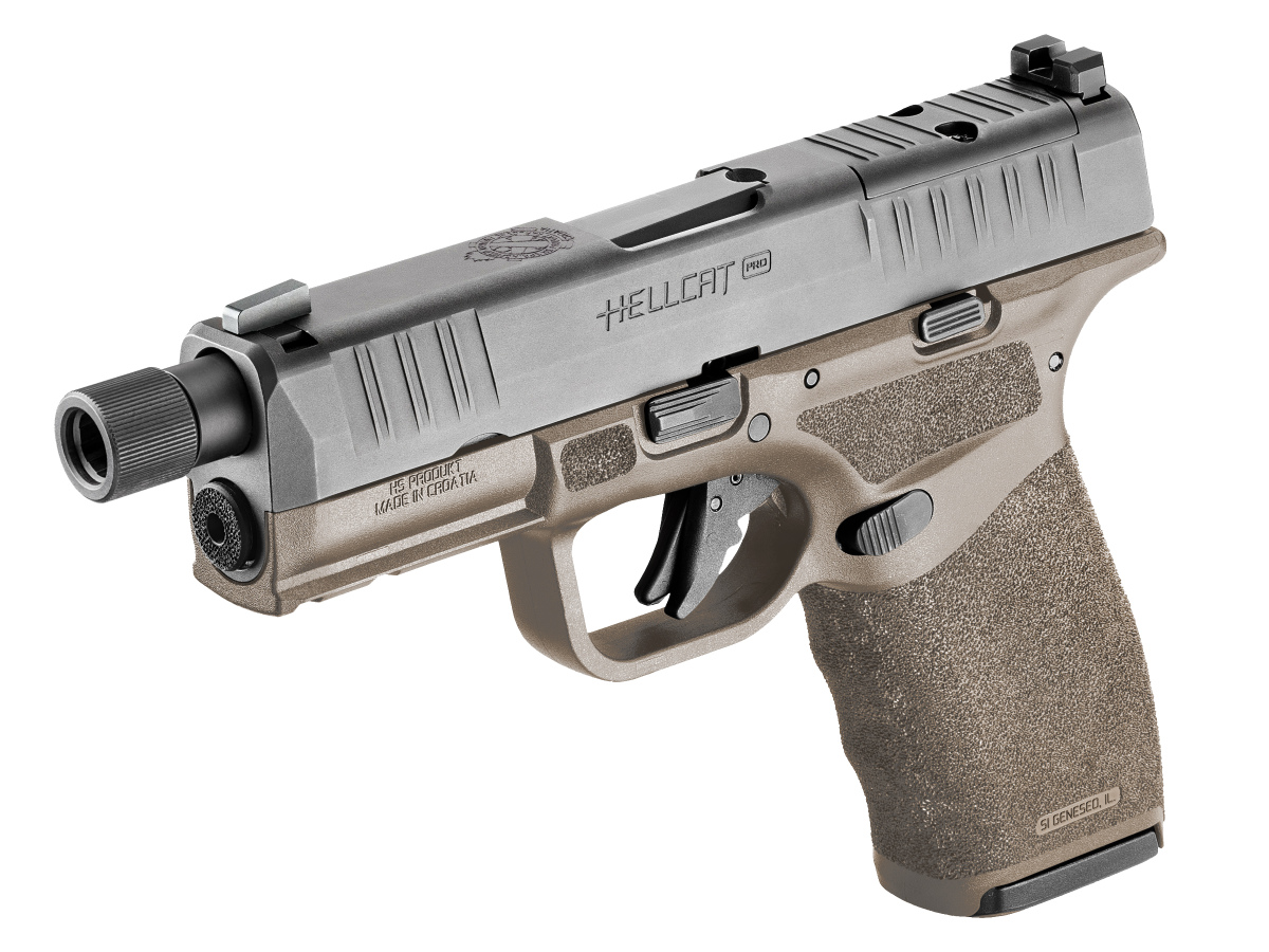Pištoľ HELLCAT PRO OSP Threaded Desert FDE, 9x19 Pištoľ HELLCAT PRO OSP Threaded Desert FDE, 9x19