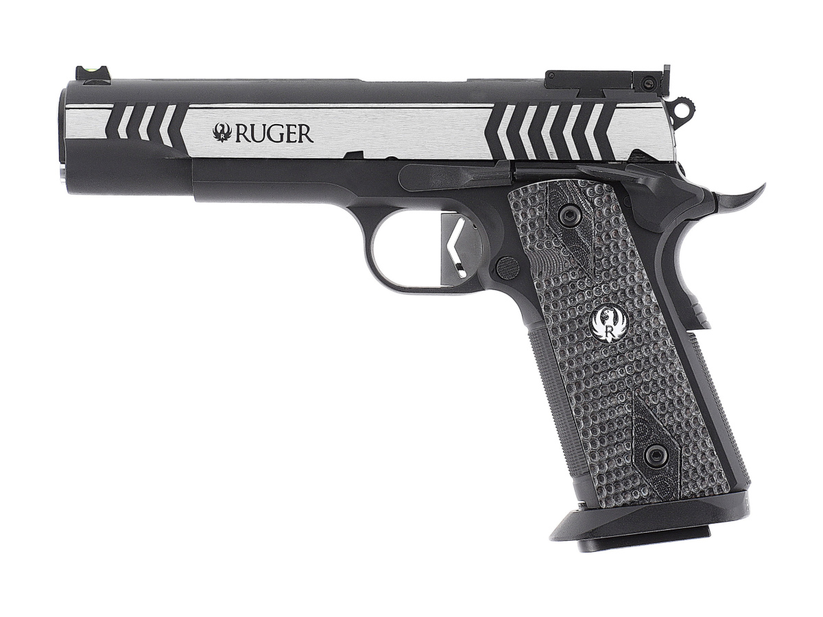 Pištoľ CO2 Ruger SR1911 Competition, kal. 4,5mm BB Pištoľ CO2 Ruger SR1911 Competition, kal. 4,5mm BB