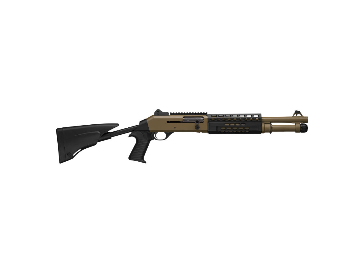 Benelli M4 T-Pro Brown, kal. 12/76, hl. 36cm Benelli M4 T-Pro Brown, kal. 12/76, hl. 36cm