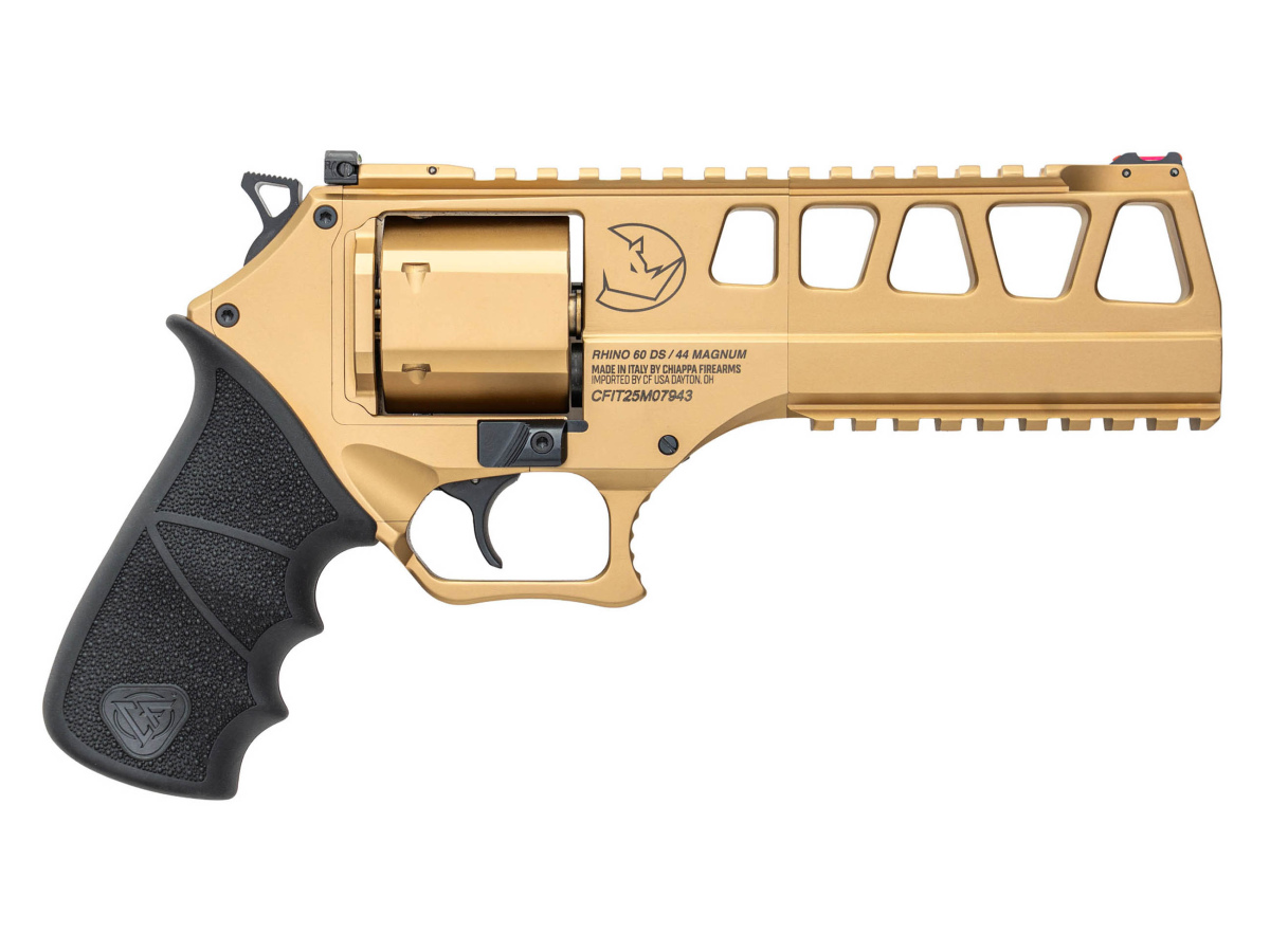 Chiappa Rhino 60DS L Frame, kal. .44RemMag, Gold